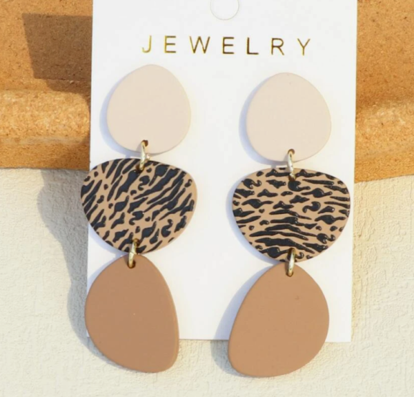 2pcs Geometric Drop Earrings (5 Sets) - Image 4
