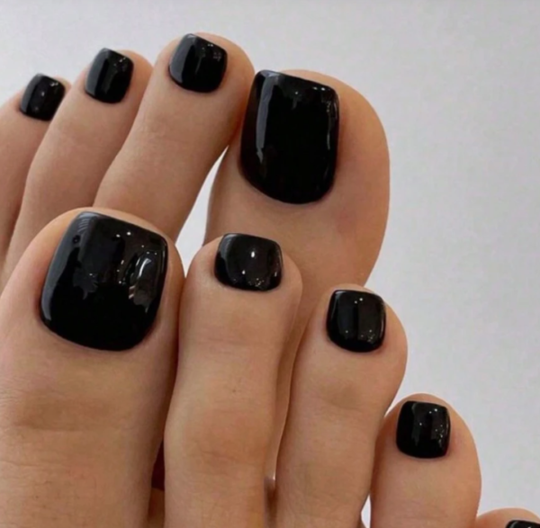 24pcs Pressed On Toe Nails (5 Sets) - Image 5
