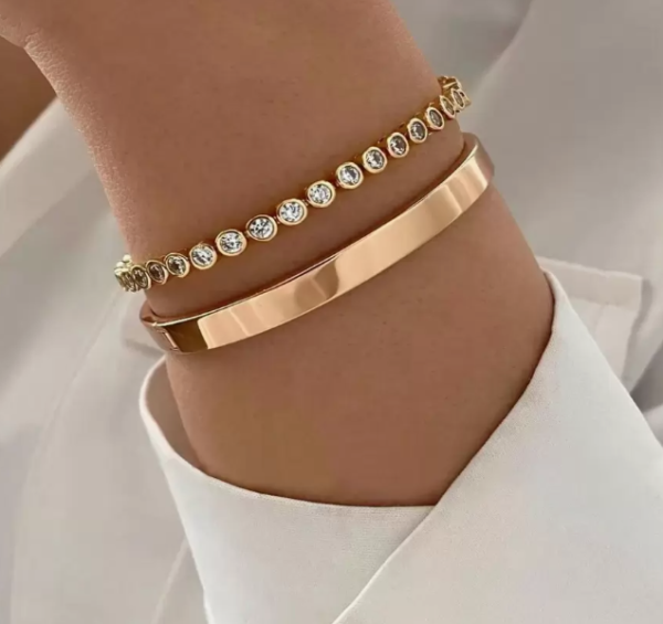 2pcs Minimalist Stackable Bracelets (5 Sets)