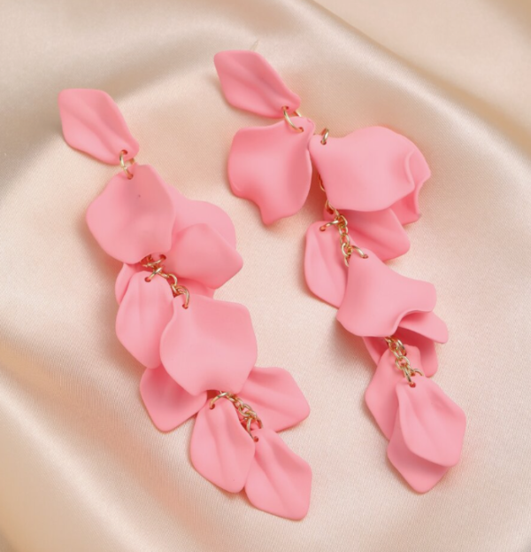 Andkiss Petal Decor Drop Earring (5 Sets) - Image 8