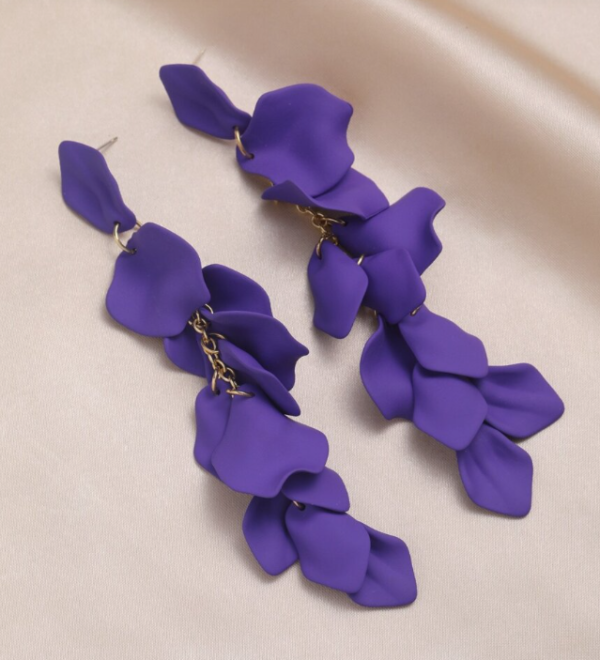 Andkiss Petal Decor Drop Earring (5 Sets) - Image 7