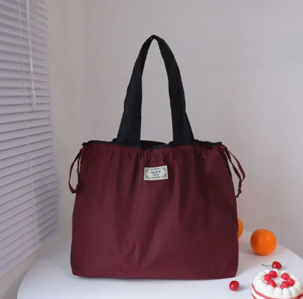 Large Capacity Reusable Drawstring Gym Handbag (5 Sets)