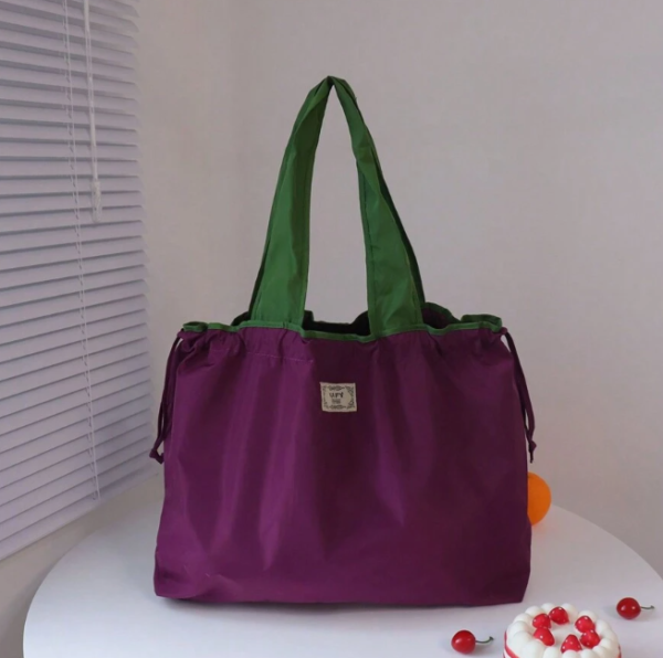 Large Capacity Reusable Drawstring Gym Handbag (5 Sets) - Image 2