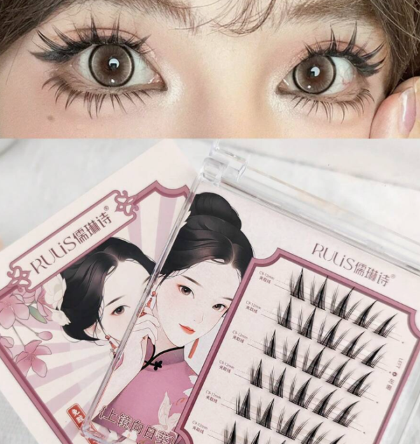 36 Clusters, 9-13mm Length with 0.07mm Thickness False Eyelashes (5 Sets) - Image 2