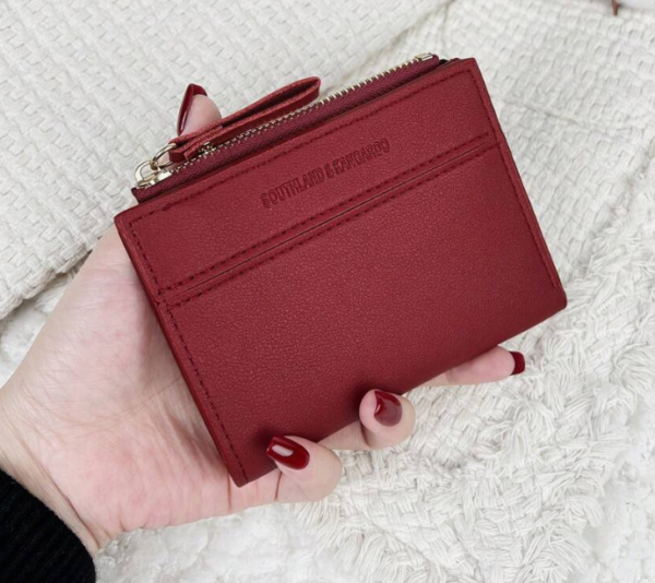 Detailed Fold Over Small Wallet (5 Sets)