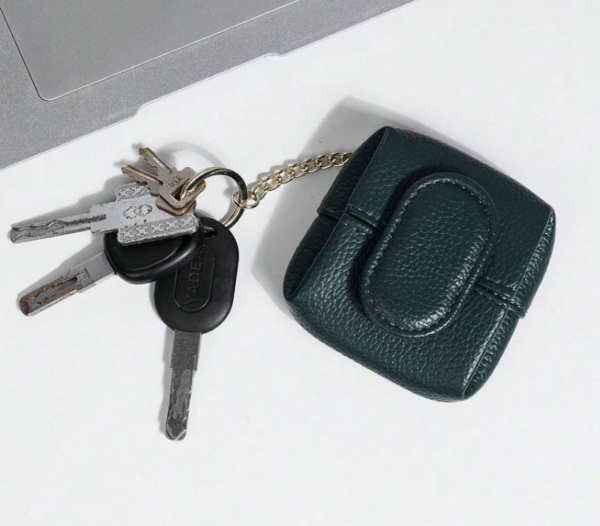 Fashion PU Snap Button Closure Multi-Functional Portable Coin Purse (5 Sets) - Image 7