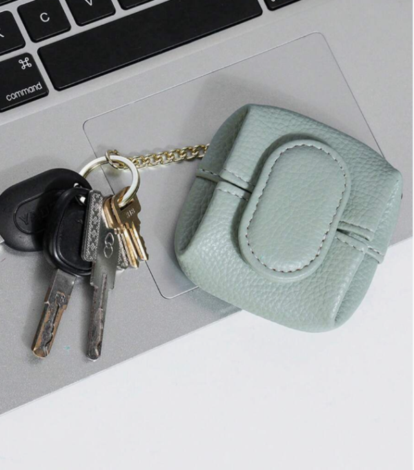 Fashion PU Snap Button Closure Multi-Functional Portable Coin Purse (5 Sets) - Image 6