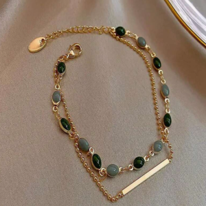 Vintage Double Layer Bracelet (10 Sets)