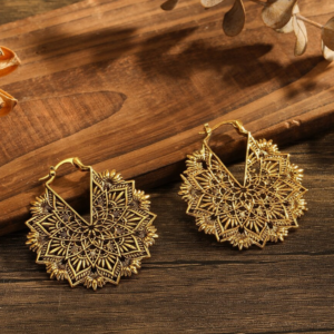 Hollow Out Hoop Earring (10 Sets)