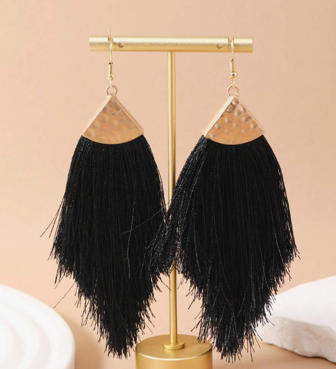 Bohemian Style Resort Versatile Tassel Earring (10 Sets) - Image 6
