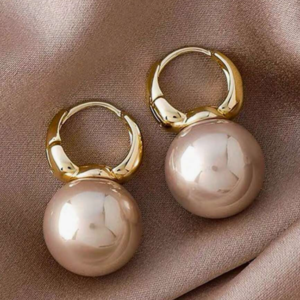 Minimalist Vintage French Style High-End Faux Pearl Earring (10 Sets)