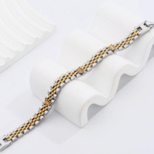 Stainless Steel Three Crown Bracelet (10 Sets)