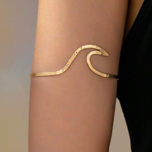 Women's Wave Pattern Arm Cuff (10 Sets)