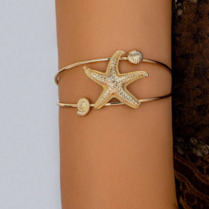 Gold Starfish Armband (10 sets)
