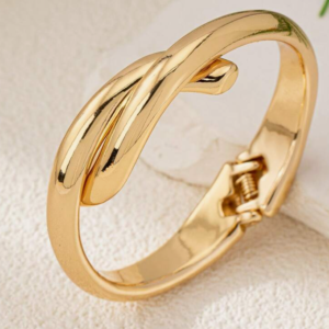 Asymmetrical Geometric Open Bangle Bracelet (10 Sets)