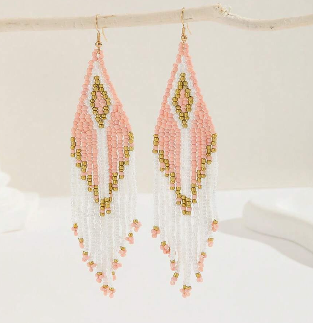 Handmade Beaded Earring (10 Sets)