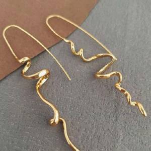 Fashionable Women's Abstract Design Clip On Earring (10 Sets)