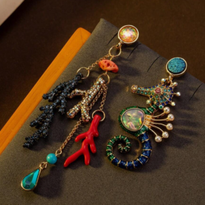 Set of Vintage Ocean Vacation Style Earring (10 Sets)