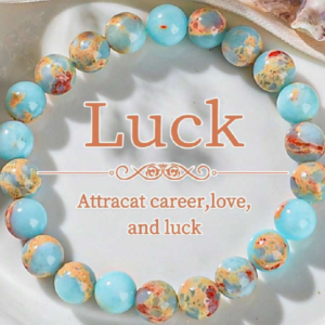 8mm Natural Shousan Stone Beaded Bracelet (10 Sets)