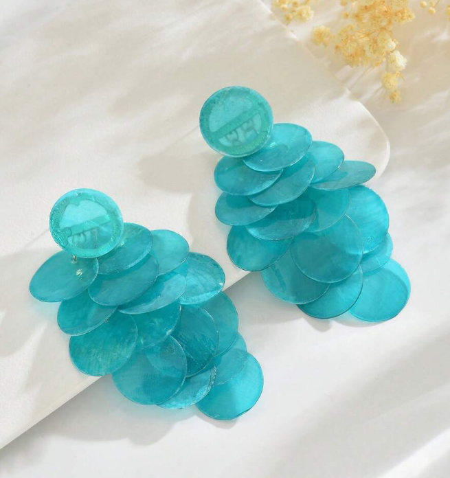 Elegant Luxury Grape Tassel Drop Earring (10 Sets) - Image 8