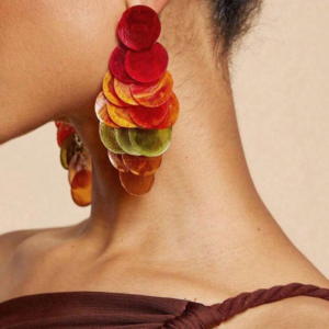 Elegant Luxury Grape Tassel Drop Earring (10 Sets)