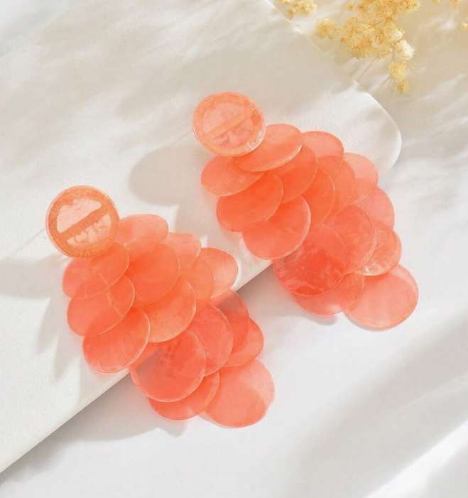 Elegant Luxury Grape Tassel Drop Earring (10 Sets) - Image 6