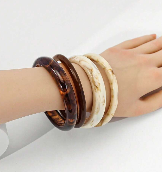sj25040958518128128 multicolor-a 4pcs Set Elegant Vintage Style Bracelet (10 Sets) - Image 6