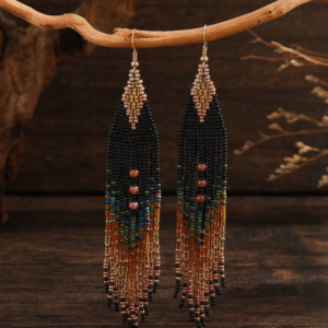 Women Fashionable Tassel Earring (10 Sets)