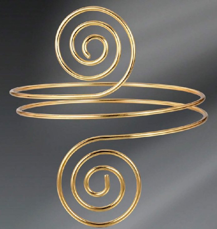 sj25051414444197171 note CIZME Gold Arm Cuff Note Arm Band (10 Sets)