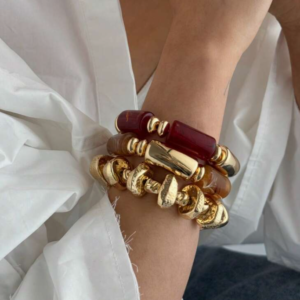 3pcs/set Vintage Fashionable Beaded Bracelet (10 Sets)