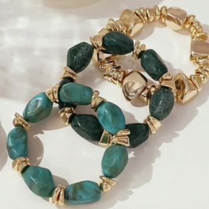 3pcs/set Fashionable Vintage Beaded Bracelet (10 Sets)