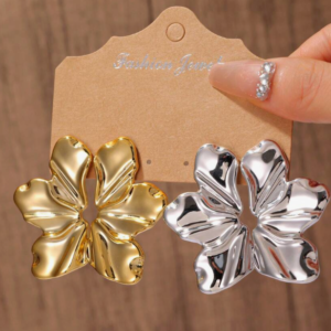 4pcs Minimalist Floral Earring Set A (10 Sets)