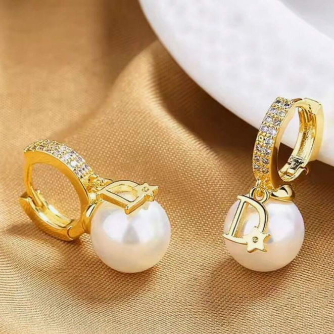 High-End Light Luxury Atmospheric Earring (10 Sets)