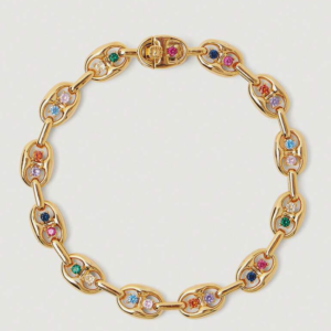Glisma 18K Gold - Plated Women Chain Bracelets (10 Sets)