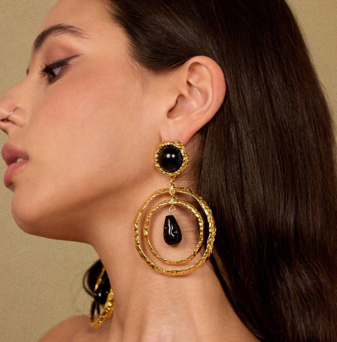 Gilsma 18K Women Dangle Earring (10 Sets)