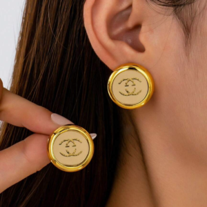 Vintage Minimalist Round Stud Earring (10 Sets)