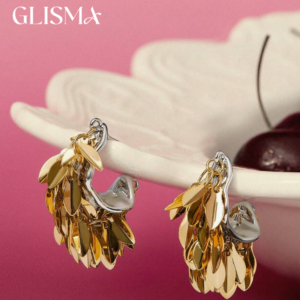Glisma Leaf Tassel Earring (10 Sets)