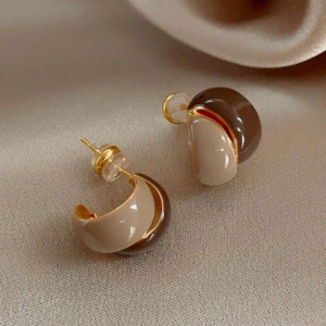 Elegant Chic Minimalist Geo Metric Stud Earring (10 Sets)