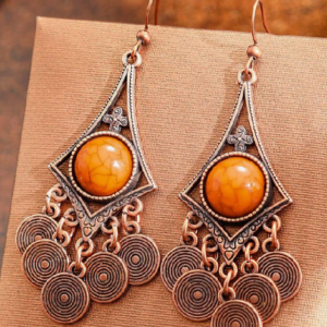 TopHanqi Bohemian Vintage Metal Earring (10 Sets)