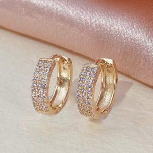 Essential Fully Paved Zirconia Earring (10 Sets)