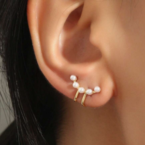Faux Pearl Clip-On Earring (10 Sets)