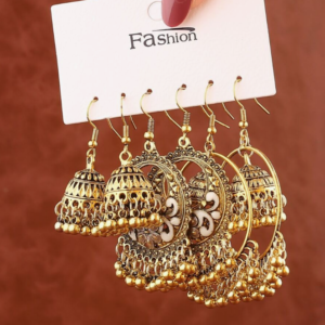 3 Pairs Bohemian Styled Drop Earring (10 Sets)