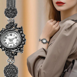 Vintage Women's Black Swan Shaped Quartz Watch (10 Sets)