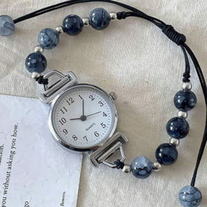 Women's Beaded Woven Chain Quartz (10 Sets)