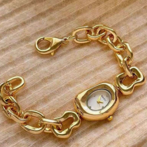 Gold Irregular-Shaped Women Quartz Watch (10 Sets)