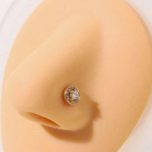 Fashionable Nose Clip with Zirconia Stone (10 Pieces)