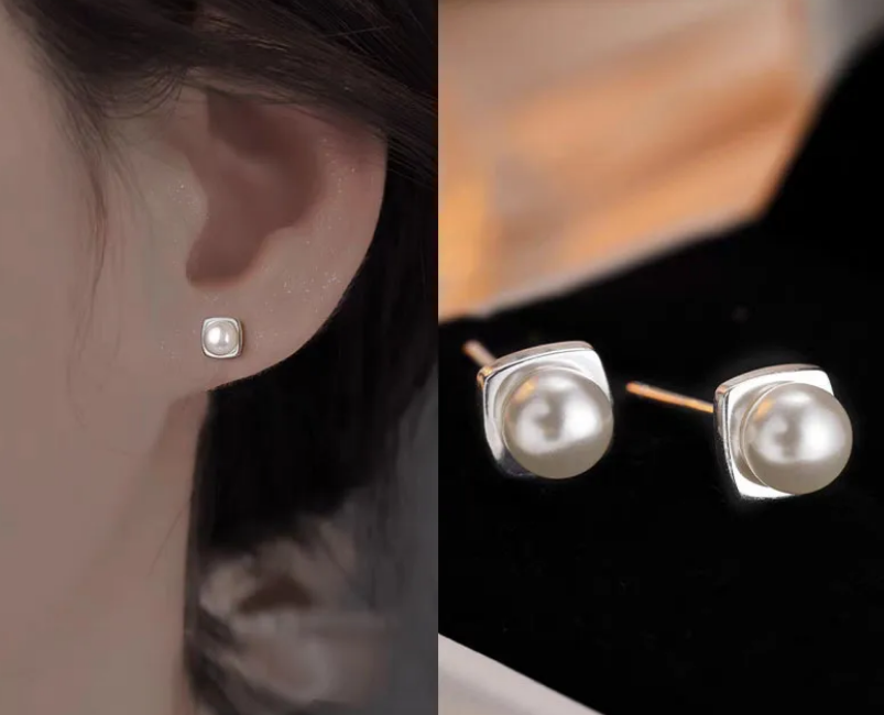 modern style alloy small stud earring (10 pieces) modern style alloy small stud earring (10 pieces)