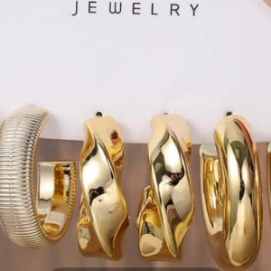 resin vintage earring (10 pieces)