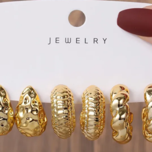 resin vintage earring (10 pieces)