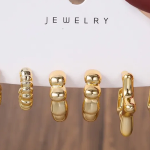 resin vintage earring (10 pieces)